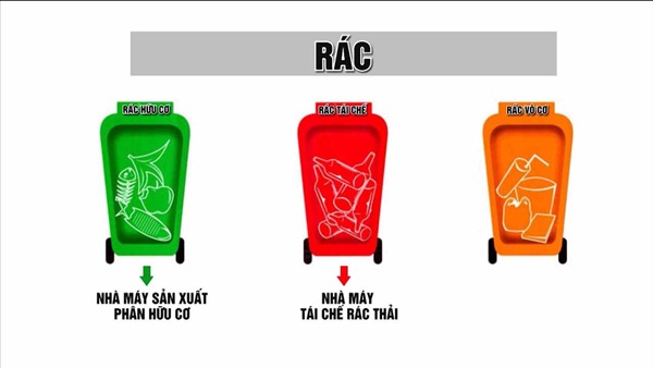  Cách phân loại rác tại nguồn theo từng nhóm rác thải